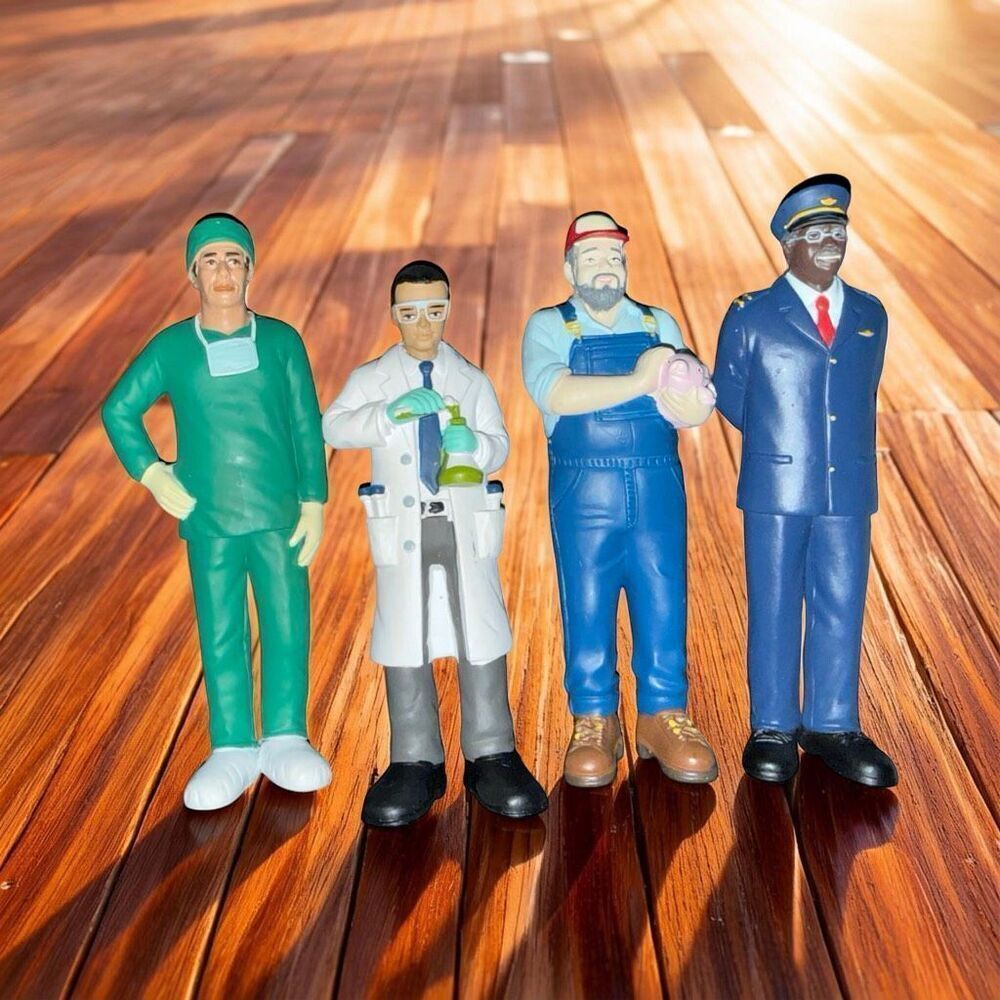 Lakeshore Learning Center Community Block People Farmer Surgeon Chemist Pilot